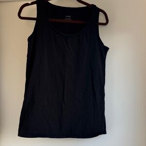J. Jill Classic Black Tank Top